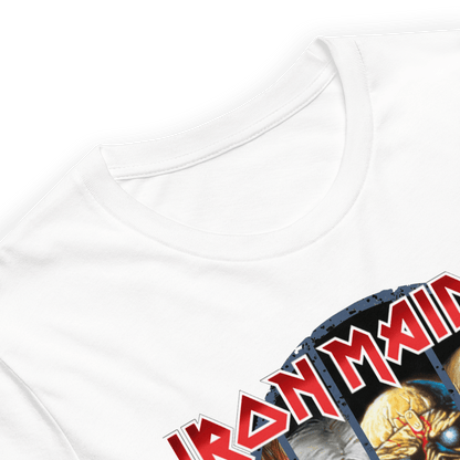 Iron Maiden Eddies Officially Licensed Mens T Shirt White