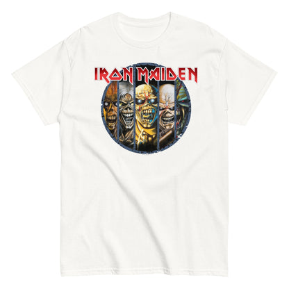Iron Maiden Eddies Officially Licensed Mens T Shirt White