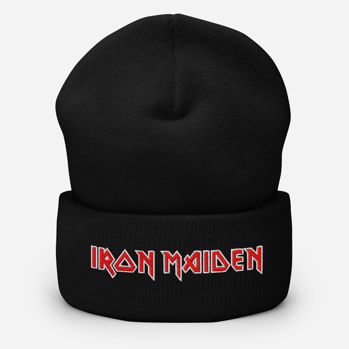 Iron Maiden Embroidered Beanie Hat Officially Licensed