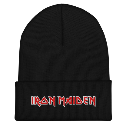 Iron Maiden Embroidered Beanie Hat Officially Licensed