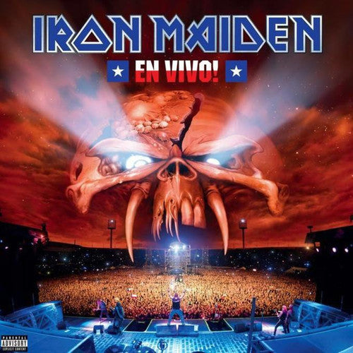 Iron Maiden - En Vivo! (Live at Estadio Nacional, Santiago) [Explicit Content] (2 Lp's) Vinyl Record