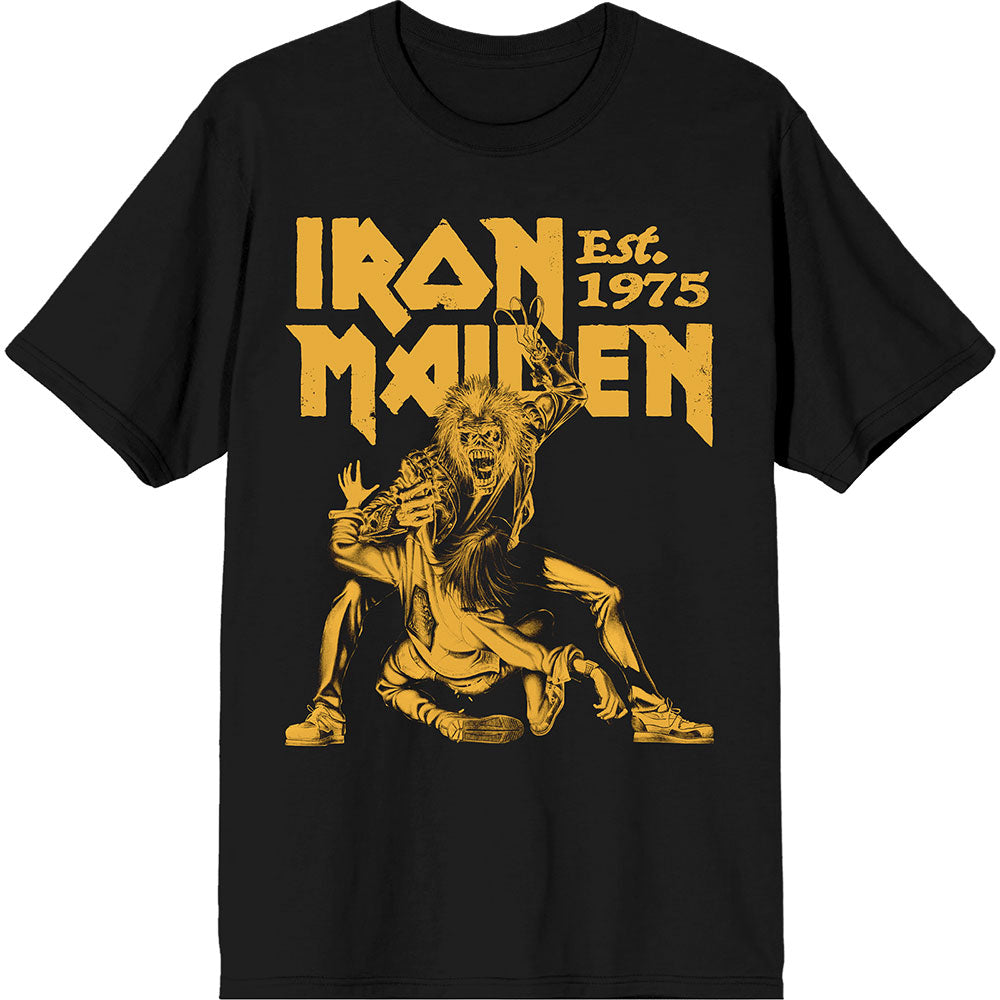 Iron Maiden Est. 1975 Claw Yellow Graphic [T-Shirt] Officially Licensed
