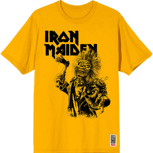 Iron Maiden Est. 1975 Eddie Axe Graphic [T-Shirt] Officially Licensed