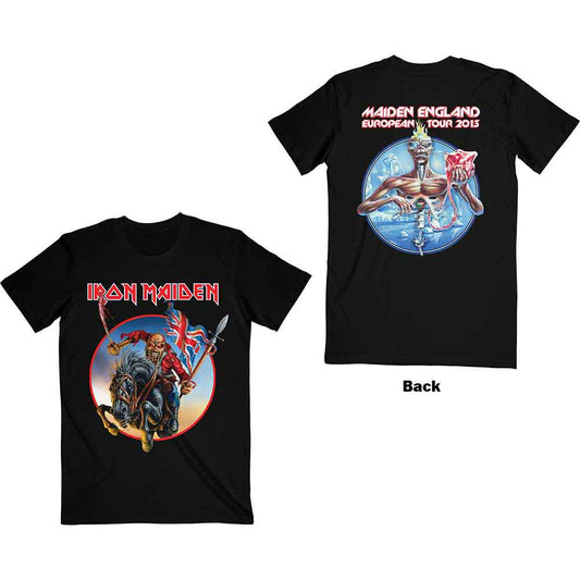 Iron Maiden Euro Tour [T-Shirt] Officially Licensed