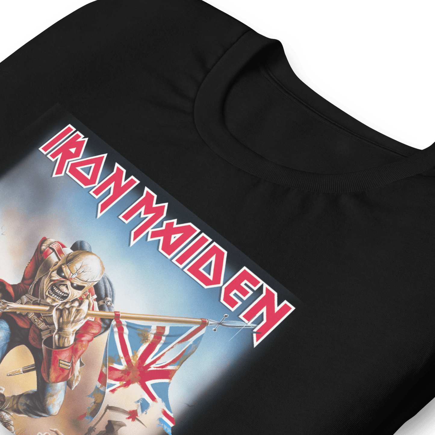Iron Maiden Flag Officially Licensed Mens T Shirt Black