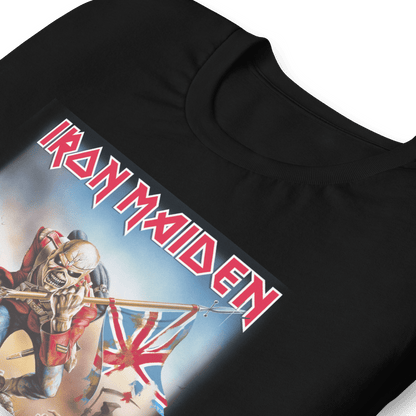 Iron Maiden Flag Officially Licensed Mens T Shirt Black