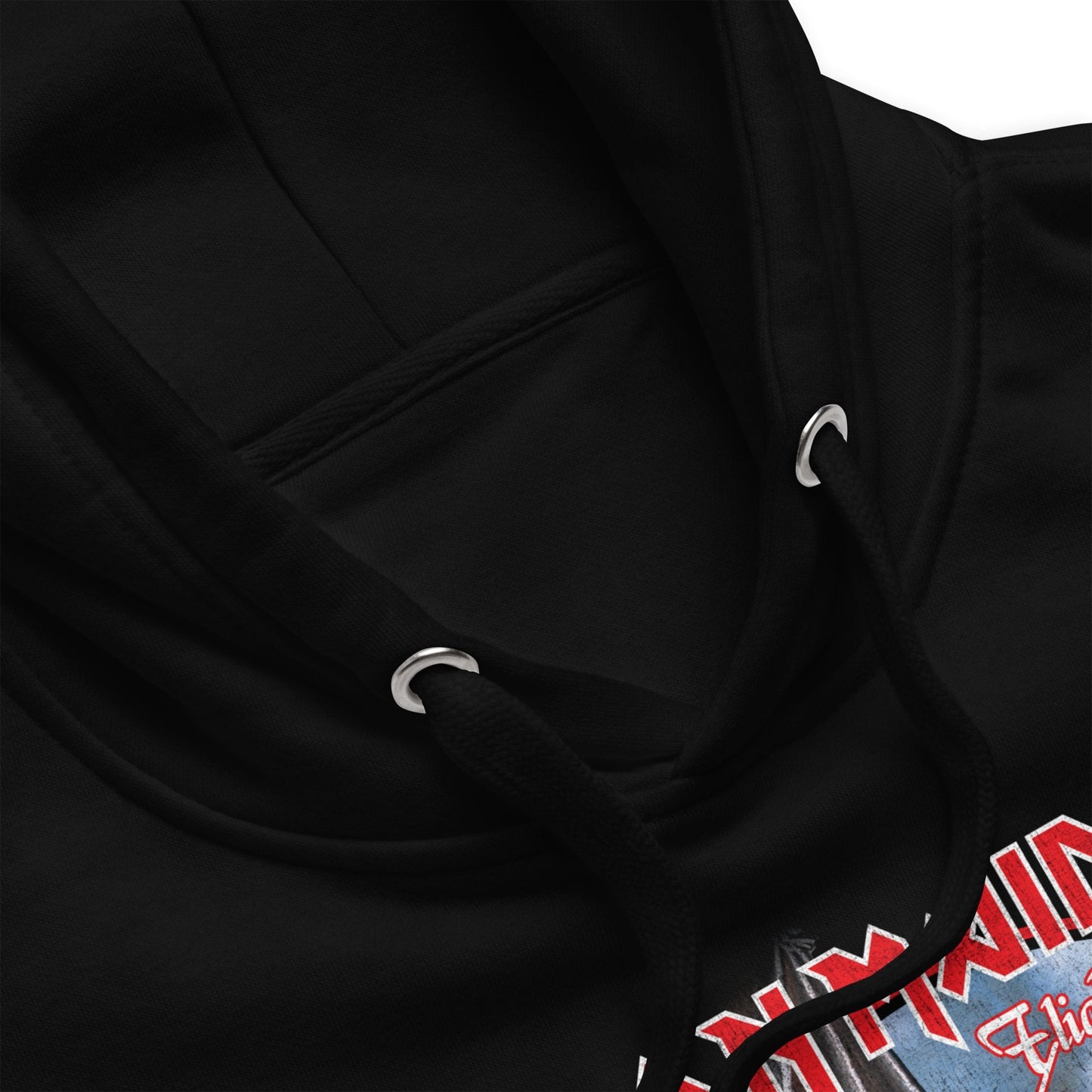 Iron Maiden Flight of Icarus Classic Mens Officially Licensed Hoodie Black