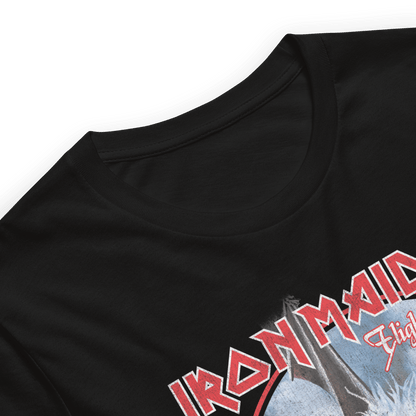Iron Maiden Flight of Icarus Jumbo Print Officially Licensed Mens T Shirt Black