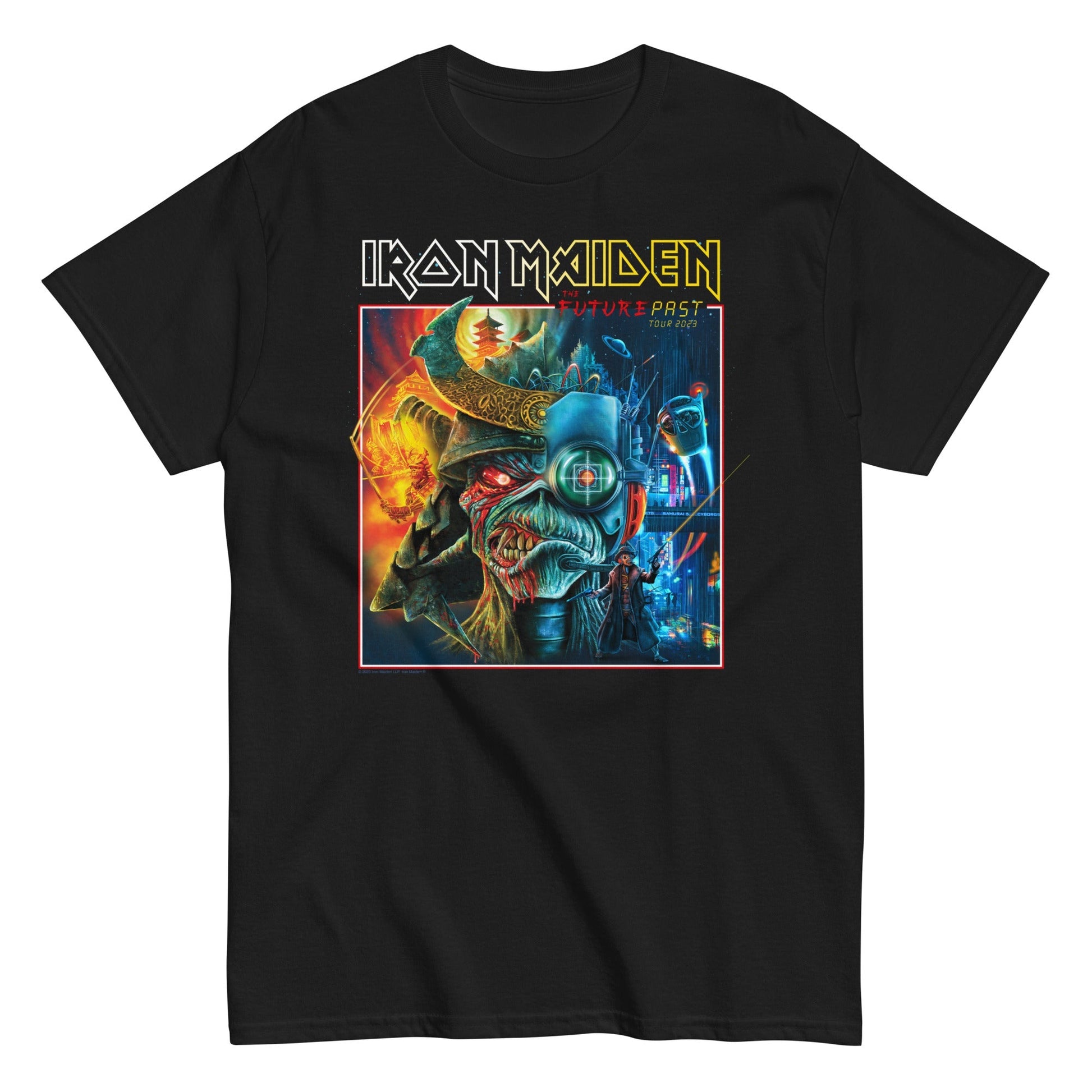Iron Maiden Future Past Officially Licensed Mens T Shirt Black