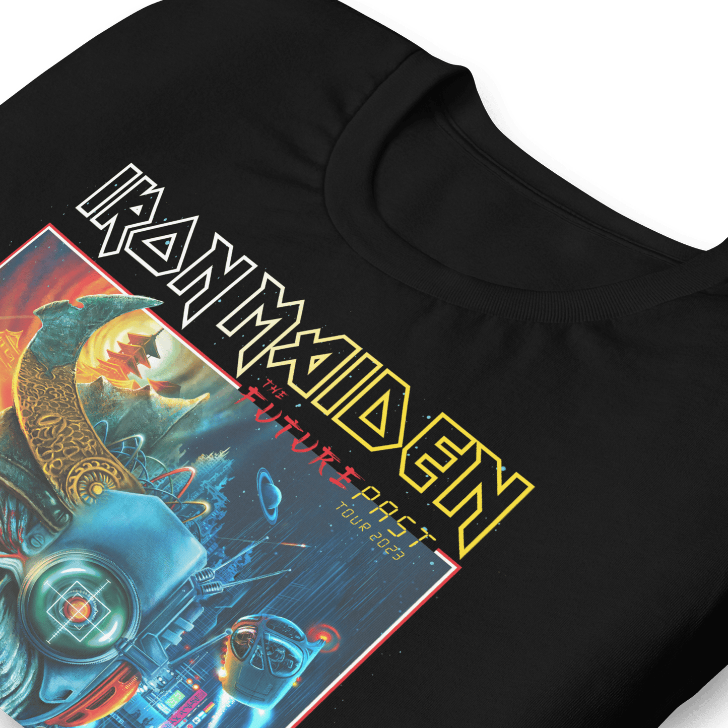 Iron Maiden Future Past Officially Licensed Mens T Shirt Black