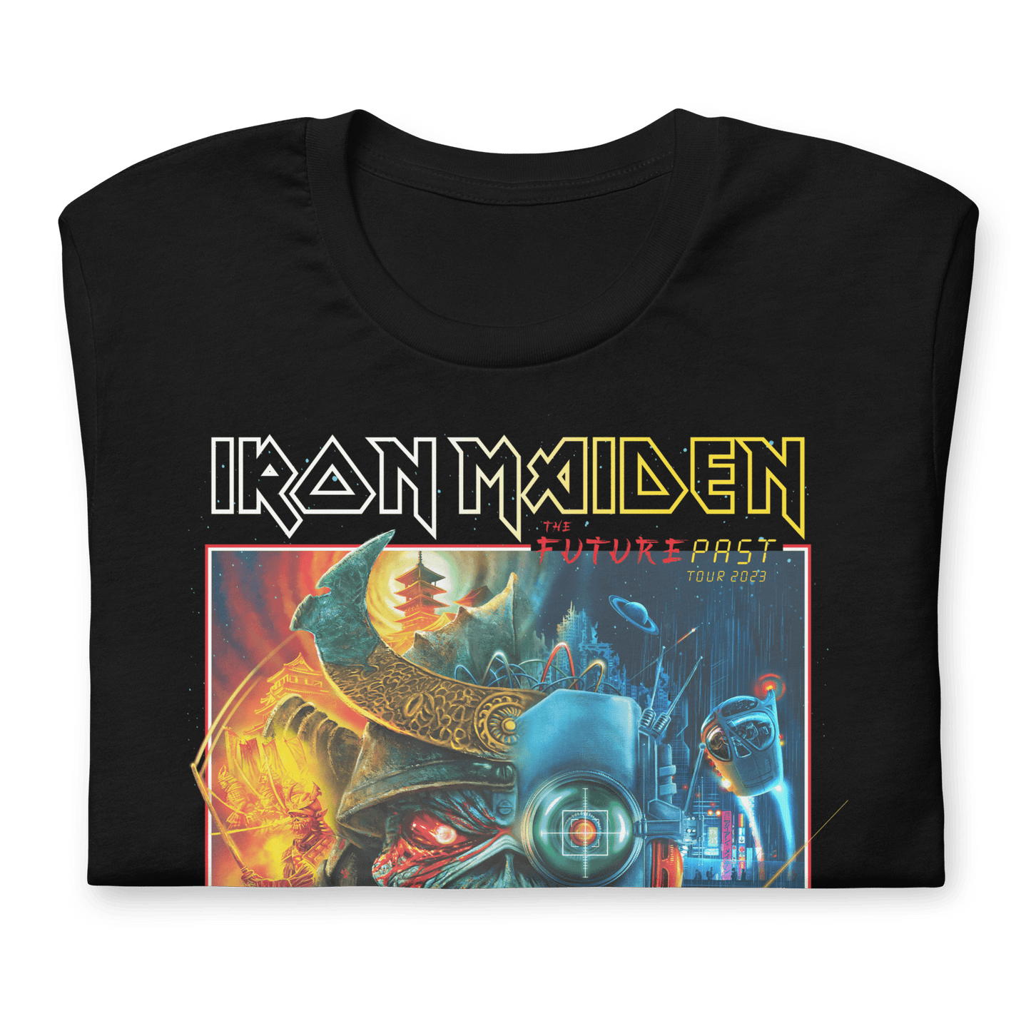 Iron Maiden Future Past Officially Licensed Mens T Shirt Black