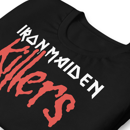 Iron Maiden Killers Drip Officially Licensed Mens T Shirt Black
