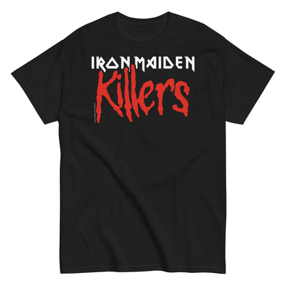 Iron Maiden Killers Drip Officially Licensed Mens T Shirt Black