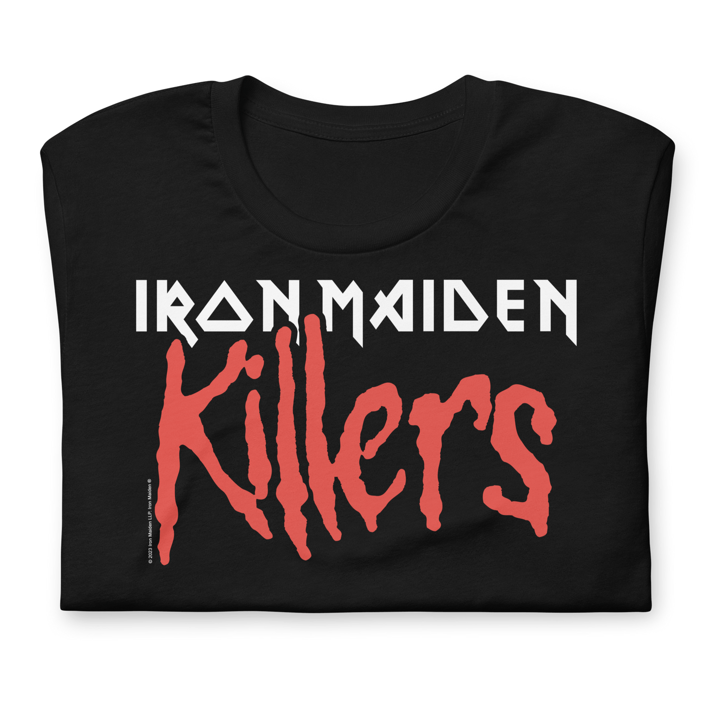 Iron Maiden Killers Drip Officially Licensed Mens T Shirt Black