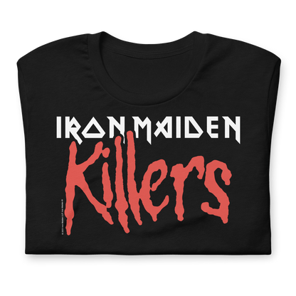 Iron Maiden Killers Drip Officially Licensed Mens T Shirt Black