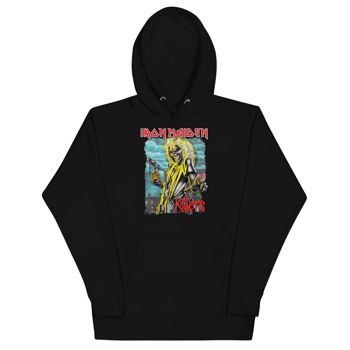 Iron Maiden Killers Mens Hoodie Black