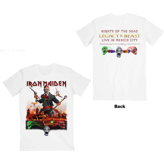 Iron Maiden Legacy of the Beast Live In Mexico City [T-Shirt] Officially Licensed