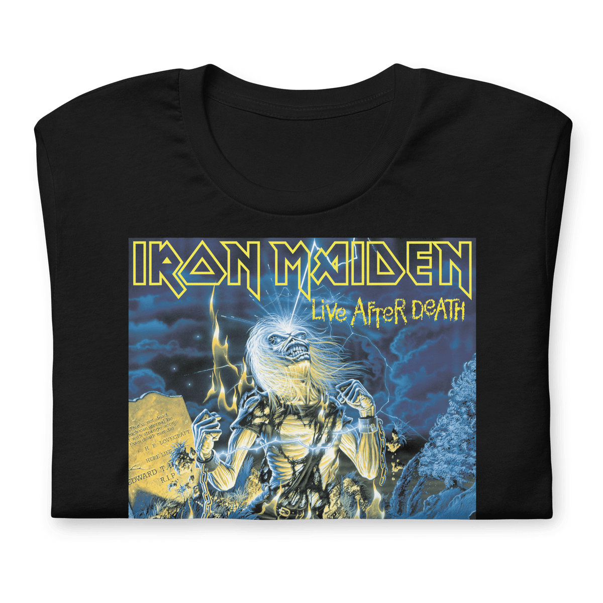 Iron Maiden Life After Death Officially Licensed Mens T Shirt Black