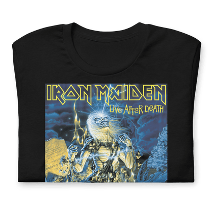 Iron Maiden Life After Death Officially Licensed Mens T Shirt Black