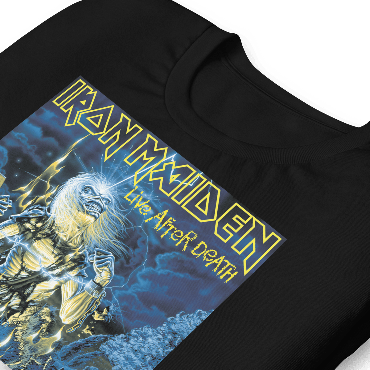 Iron Maiden Life After Death Officially Licensed Mens T Shirt Black