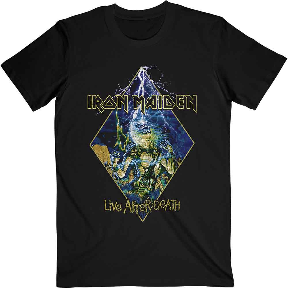Iron Maiden Live After Death Diamond [T-Shirt] Officially Licensed