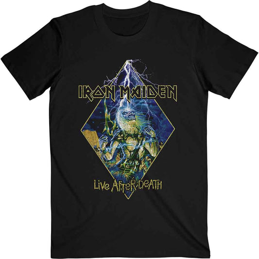 Iron Maiden Live After Death Diamond [T-Shirt] Officially Licensed