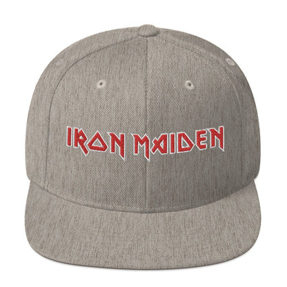 Iron Maiden Logo Snapback Hat Officially Licensed