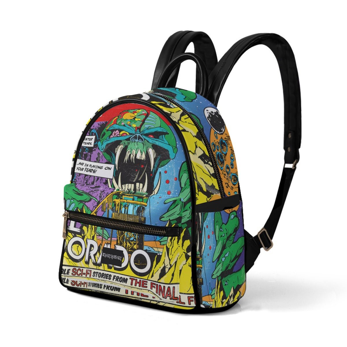 Iron Maiden Mini Backpack Vegan Leather Officially Licensed