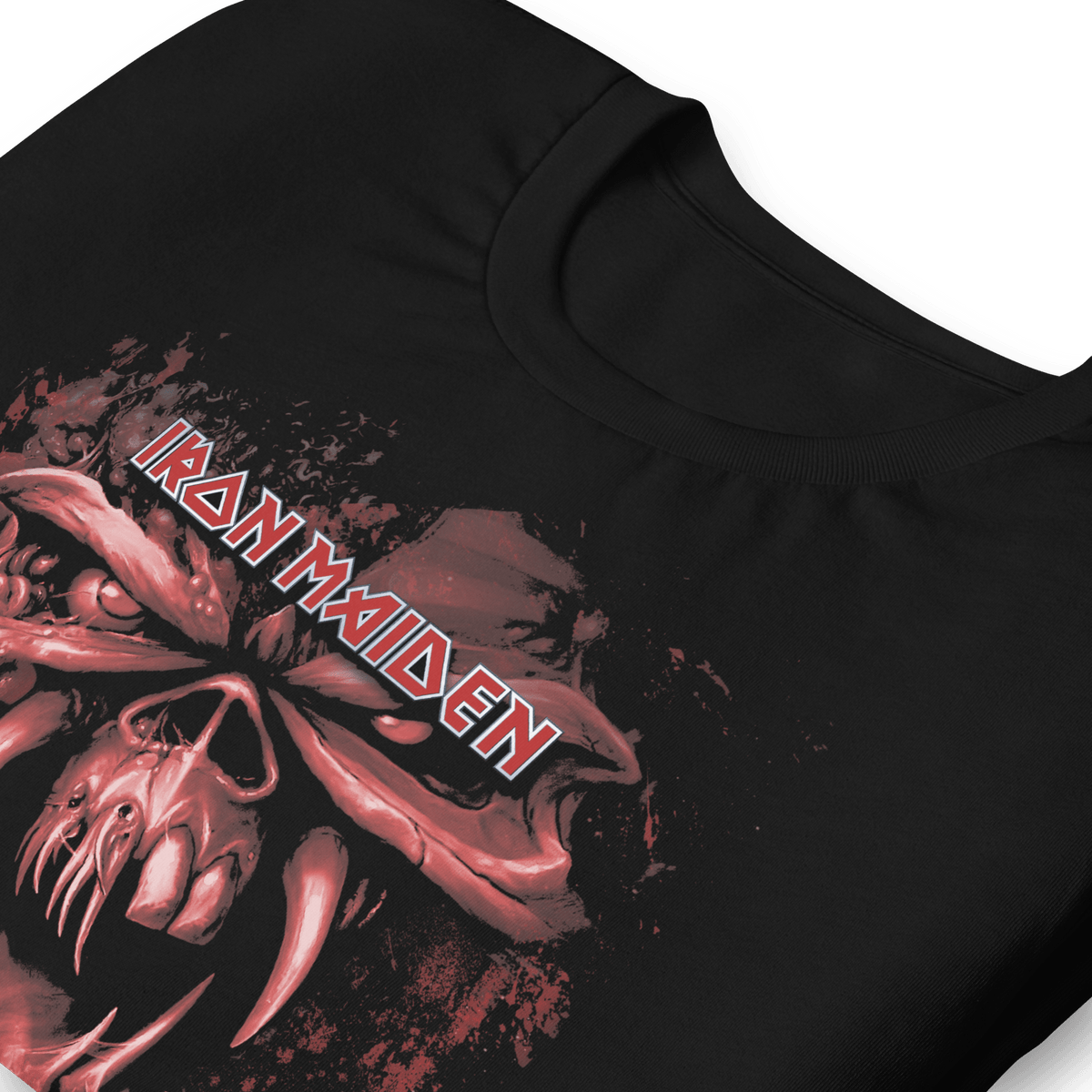 Iron Maiden Mouth of the Beast Officially Licensed Mens T Shirt Black