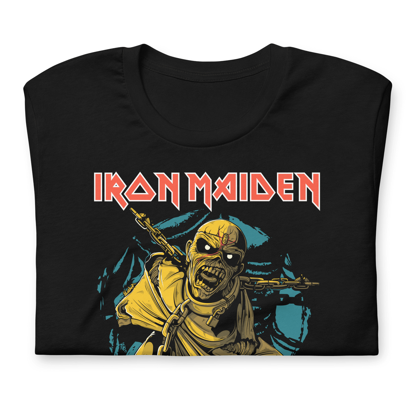Iron Maiden Mummy Officially Licensed Mens T Shirt Black