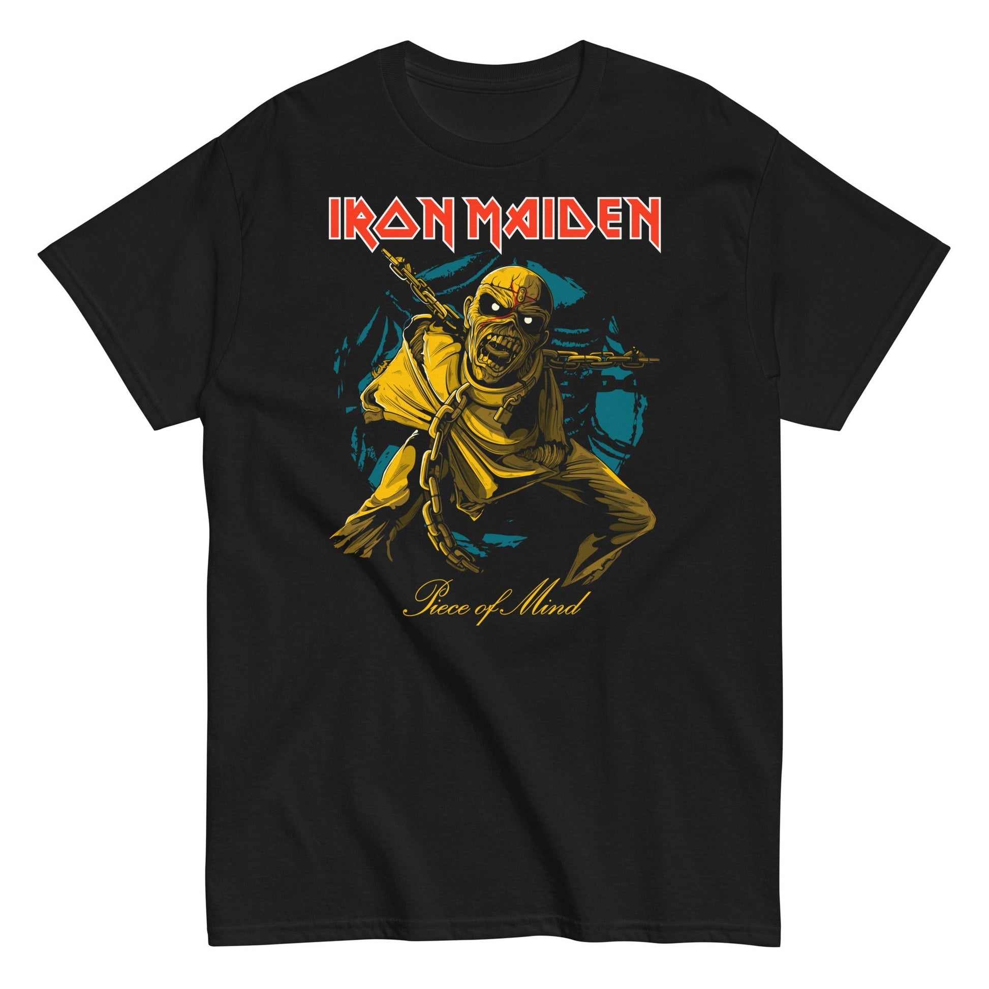 Iron Maiden Mummy Officially Licensed Mens T Shirt Black