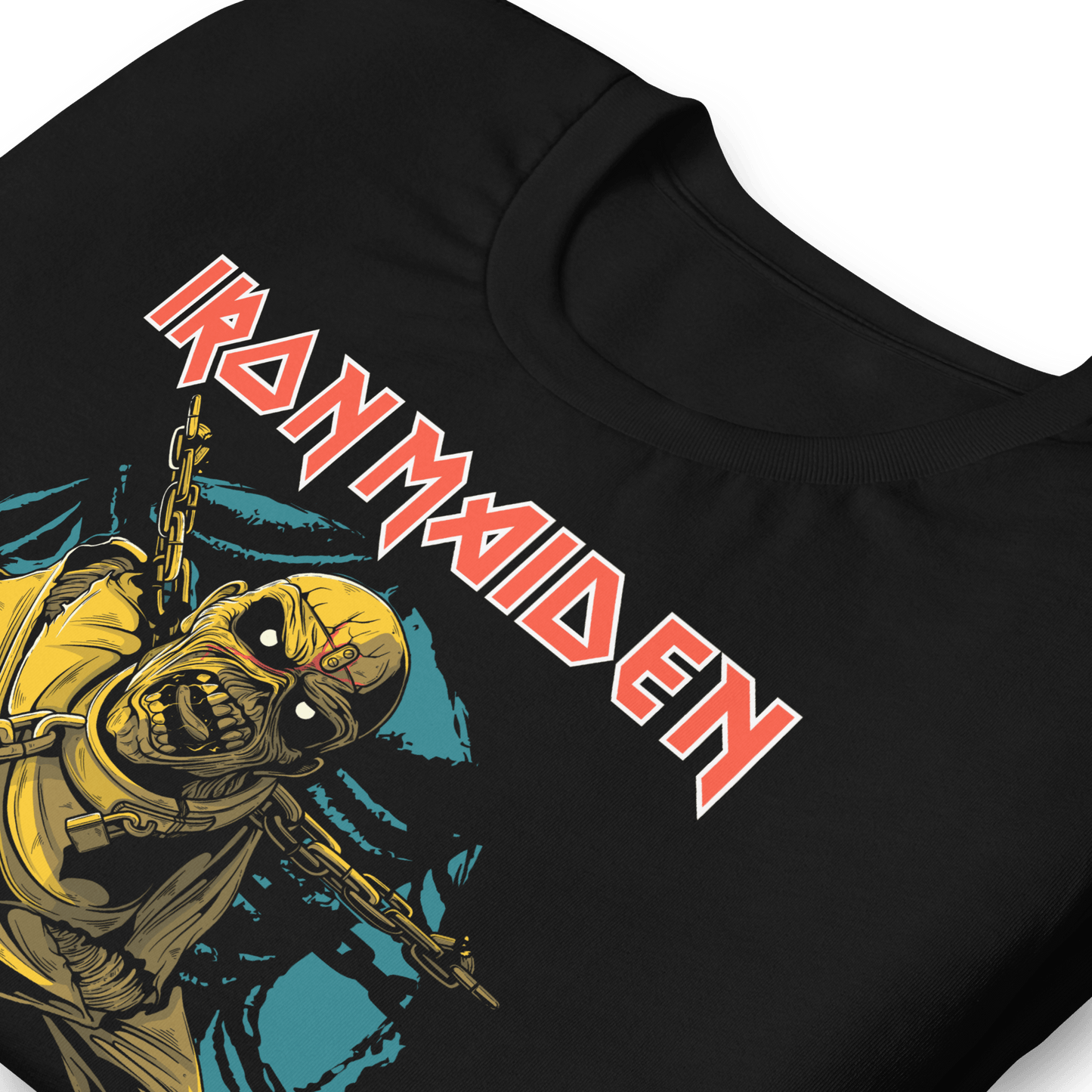 Iron Maiden Mummy Officially Licensed Mens T Shirt Black