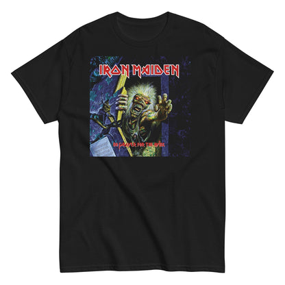 Iron Maiden No Prayer for the Dying Officially Licensed Mens T Shirt Black
