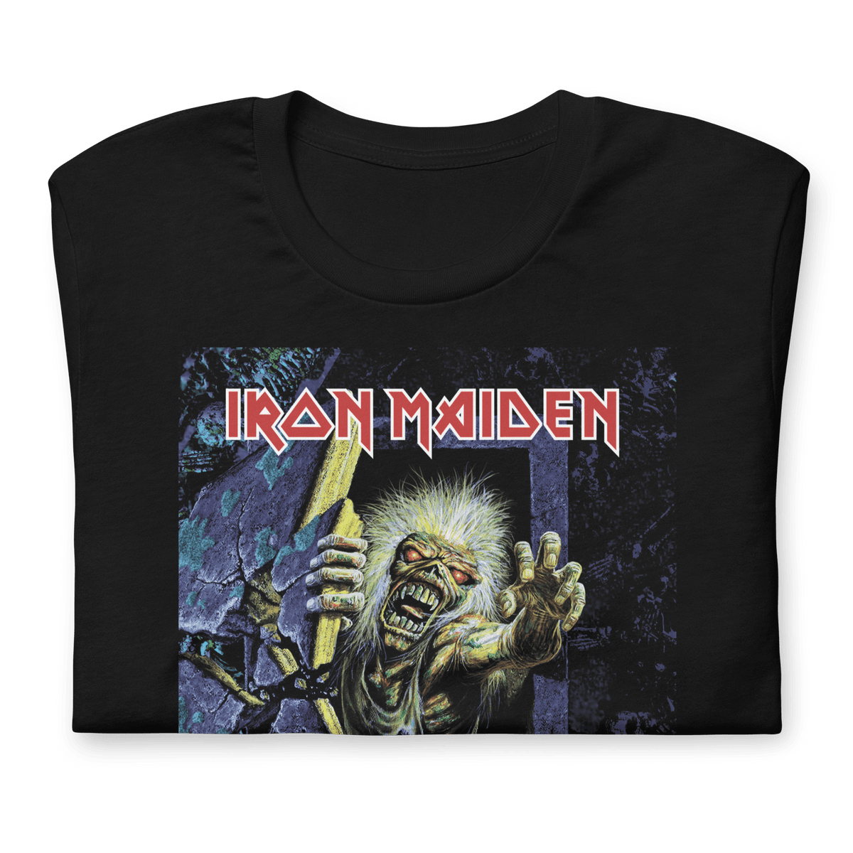 Iron Maiden No Prayer for the Dying Officially Licensed Mens T Shirt Black