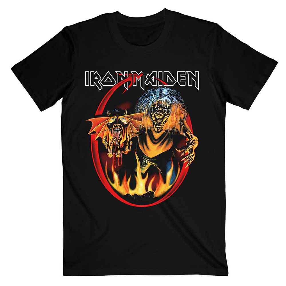 Iron Maiden Number Of The Beast Devil Tail [T-Shirt] Officially Licensed
