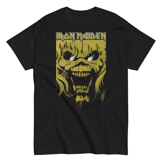 Iron Maiden Open Mouth Mens T Shirt Black