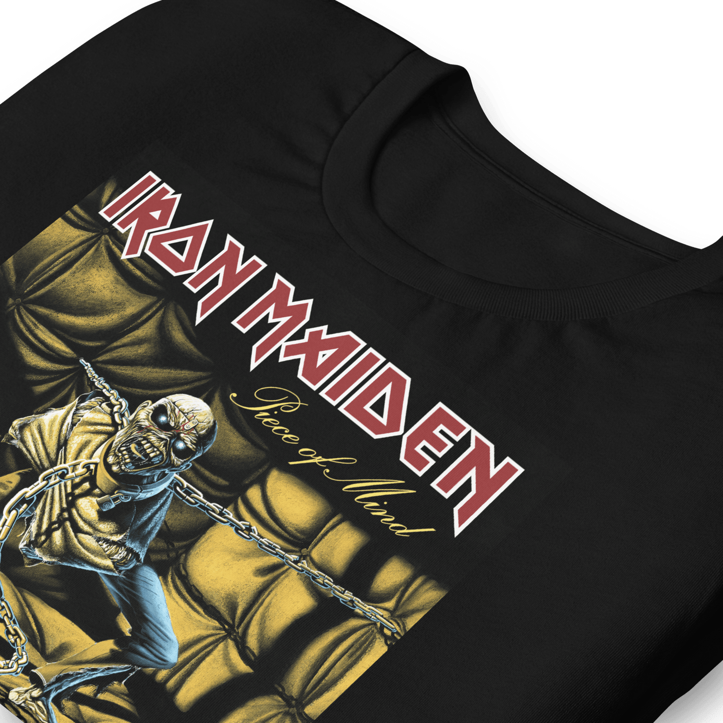 Iron Maiden Padded Eddie Officially Licensed Mens T Shirt Black