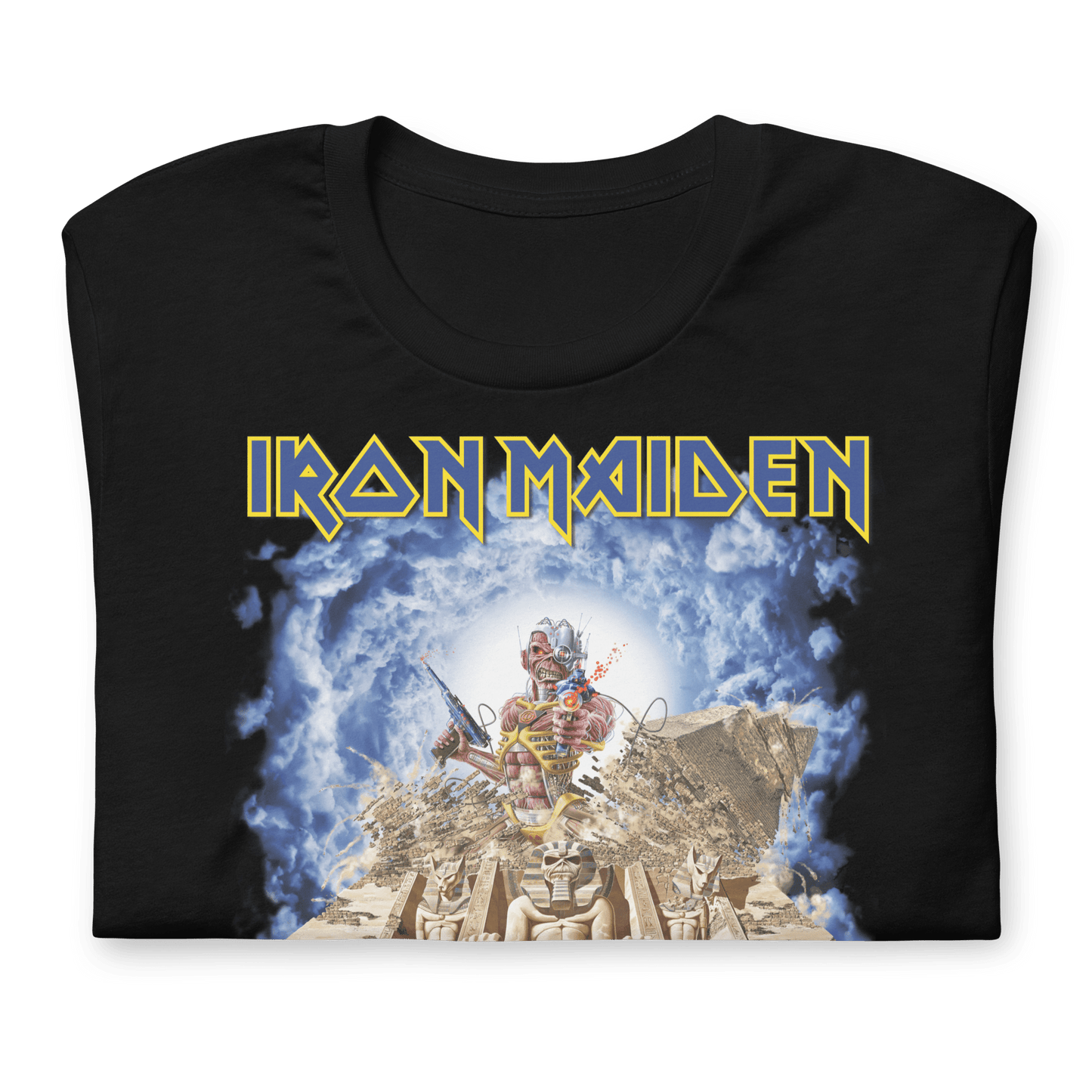 Iron Maiden Pharoh Eddie Officially Licensed Mens T Shirt Black
