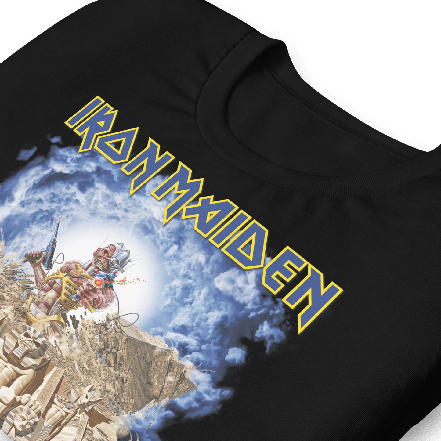 Iron Maiden Pharoh Eddie Officially Licensed Mens T Shirt Black