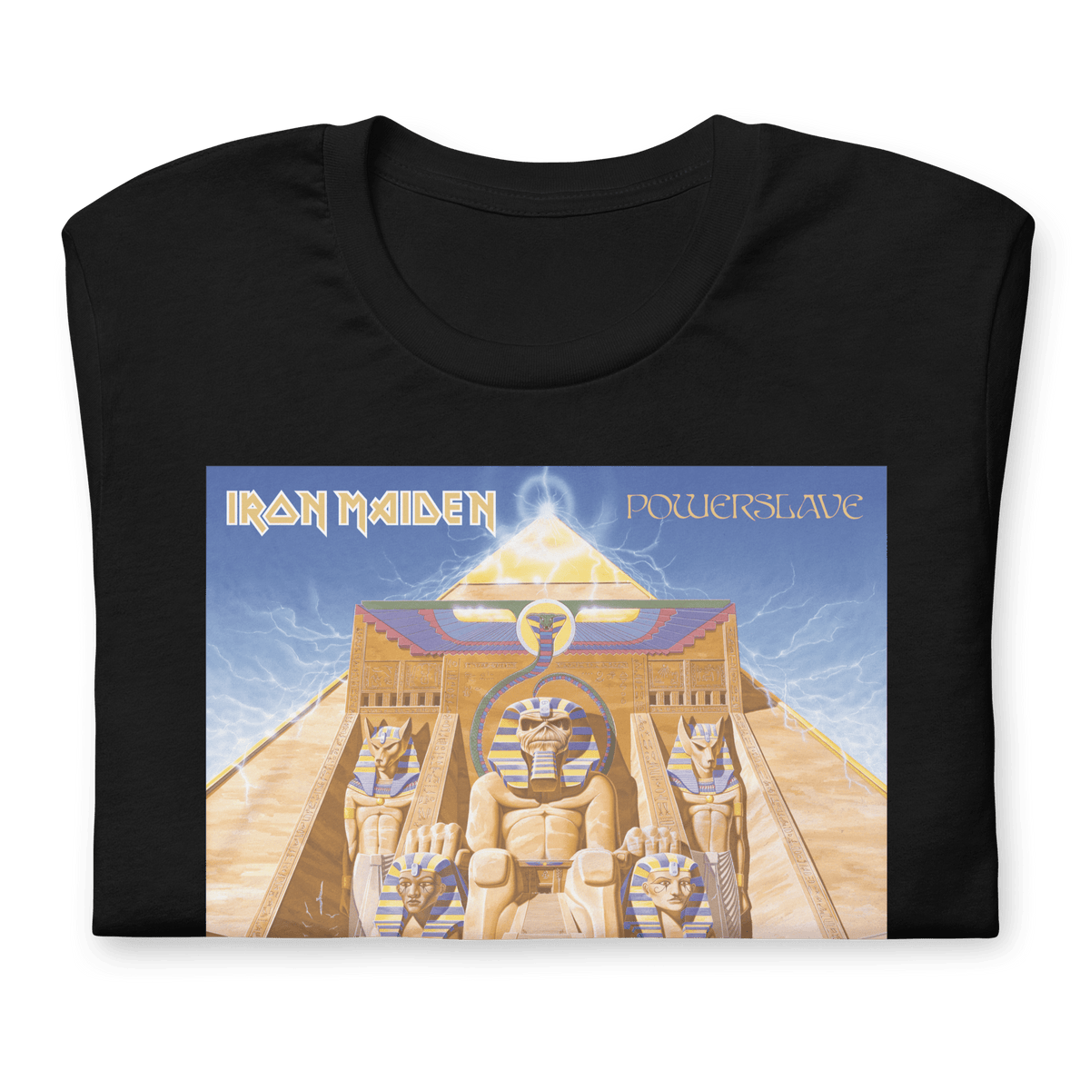 Iron Maiden Powerslave Officially Licensed Mens T Shirt Black