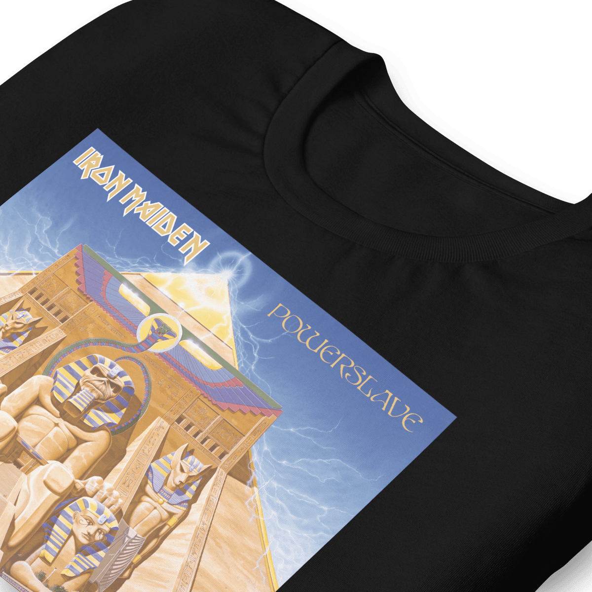 Iron Maiden Powerslave Officially Licensed Mens T Shirt Black