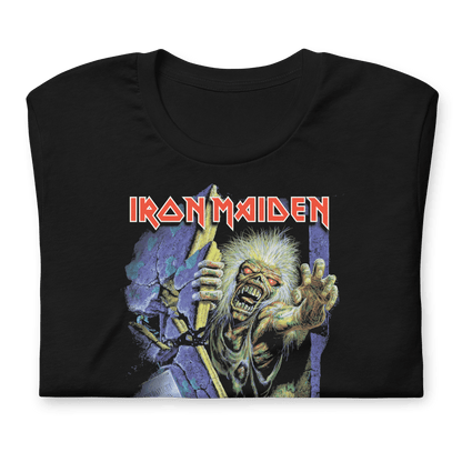 Iron Maiden Reaching Eddie Officially Licensed Mens T Shirt Black
