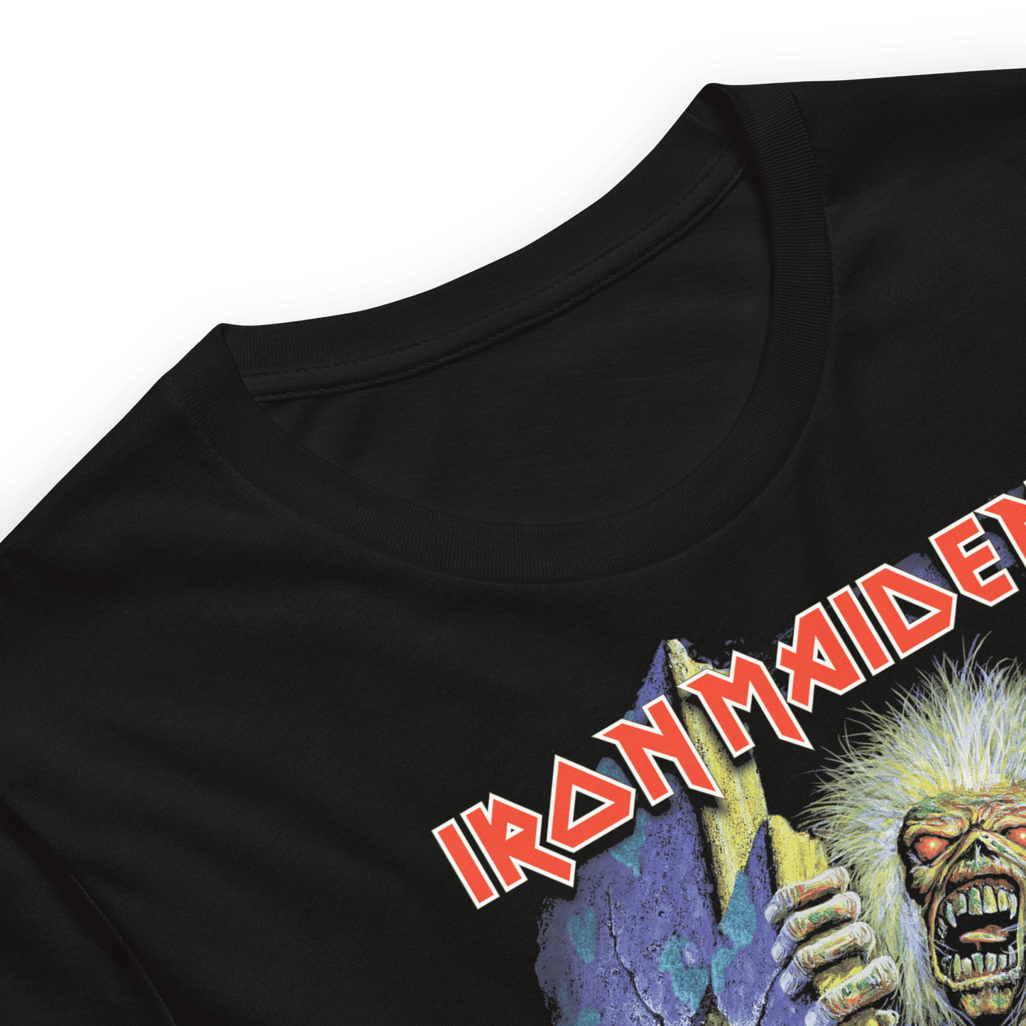 Iron Maiden Reaching Eddie Officially Licensed Mens T Shirt Black