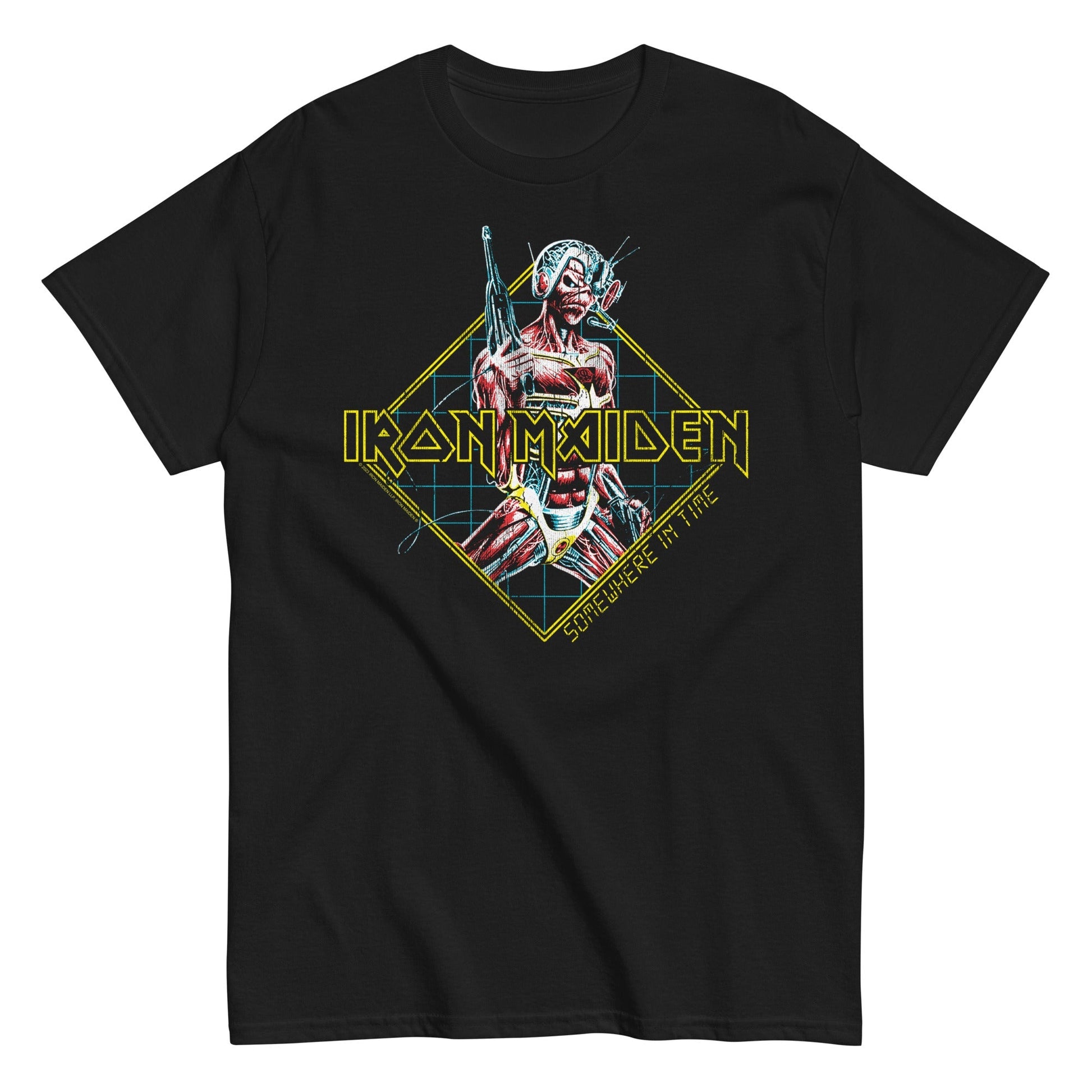 Iron Maiden Rhombus Officially Licensed Mens T Shirt Black