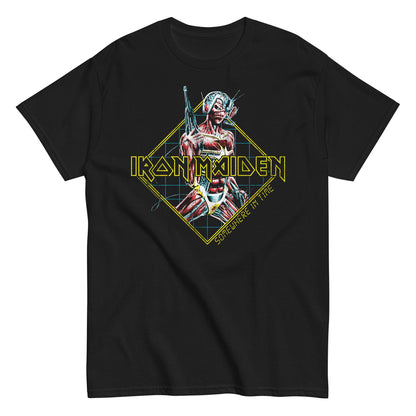 Iron Maiden Rhombus Officially Licensed Mens T Shirt Black