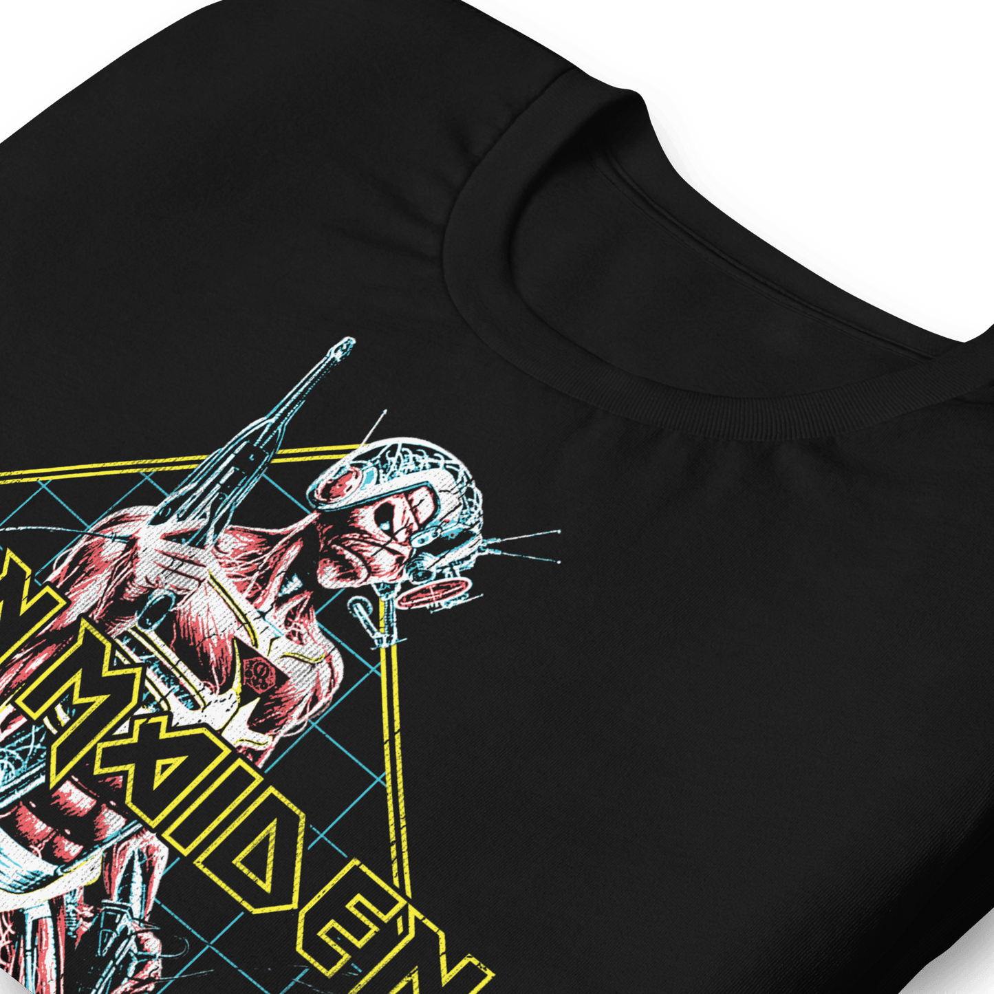 Iron Maiden Rhombus Officially Licensed Mens T Shirt Black