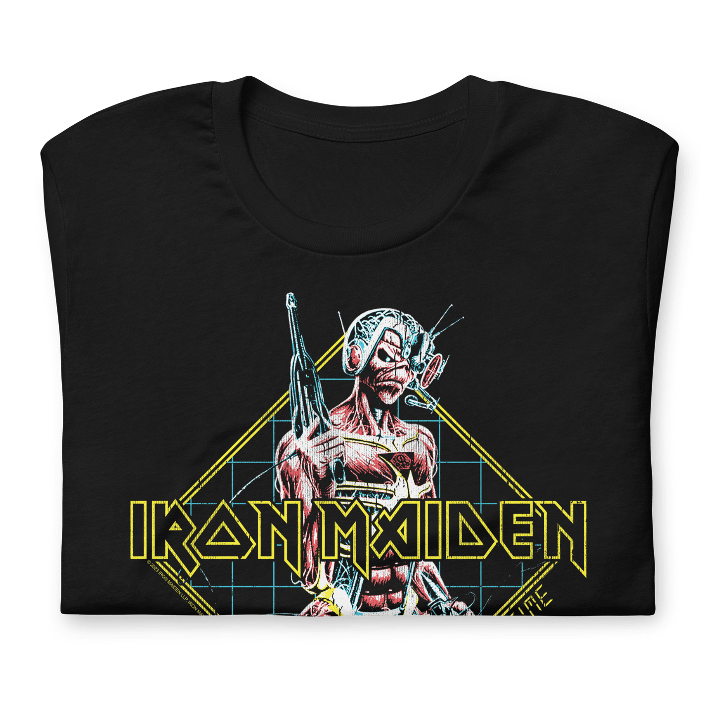 Iron Maiden Rhombus Officially Licensed Mens T Shirt Black