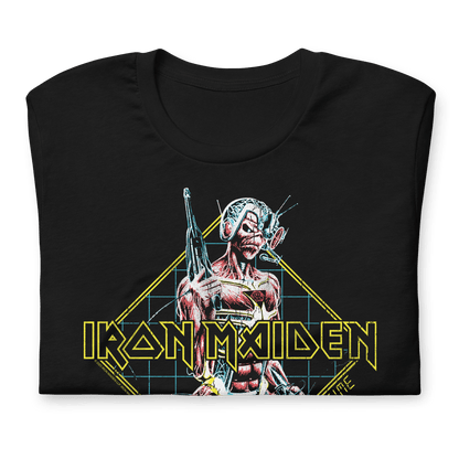Iron Maiden Rhombus Officially Licensed Mens T Shirt Black