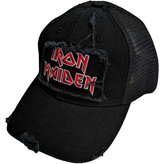 Iron Maiden Scuffed Logo [Hat]