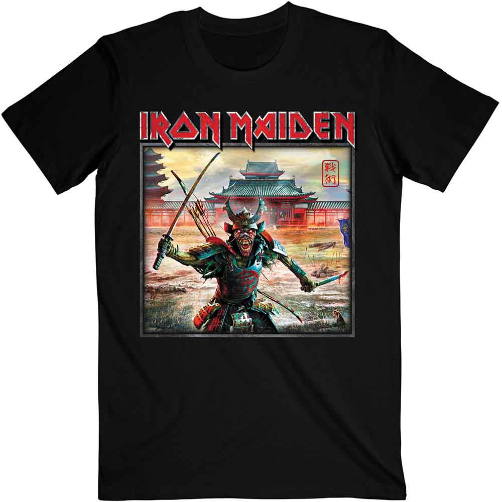 Iron Maiden Senjutsu Album Palace Keyline Square [T-Shirt] Officially Licensed